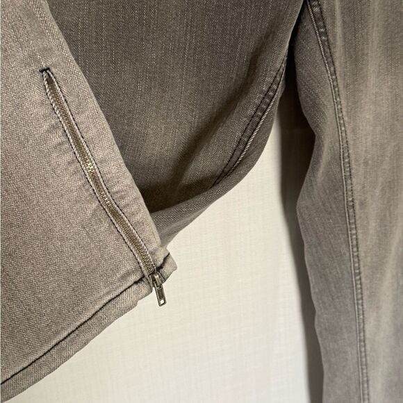 a.n.a Gray Ankle Cropped Jeans Skinny Fit 12 - Picture 4 of 10